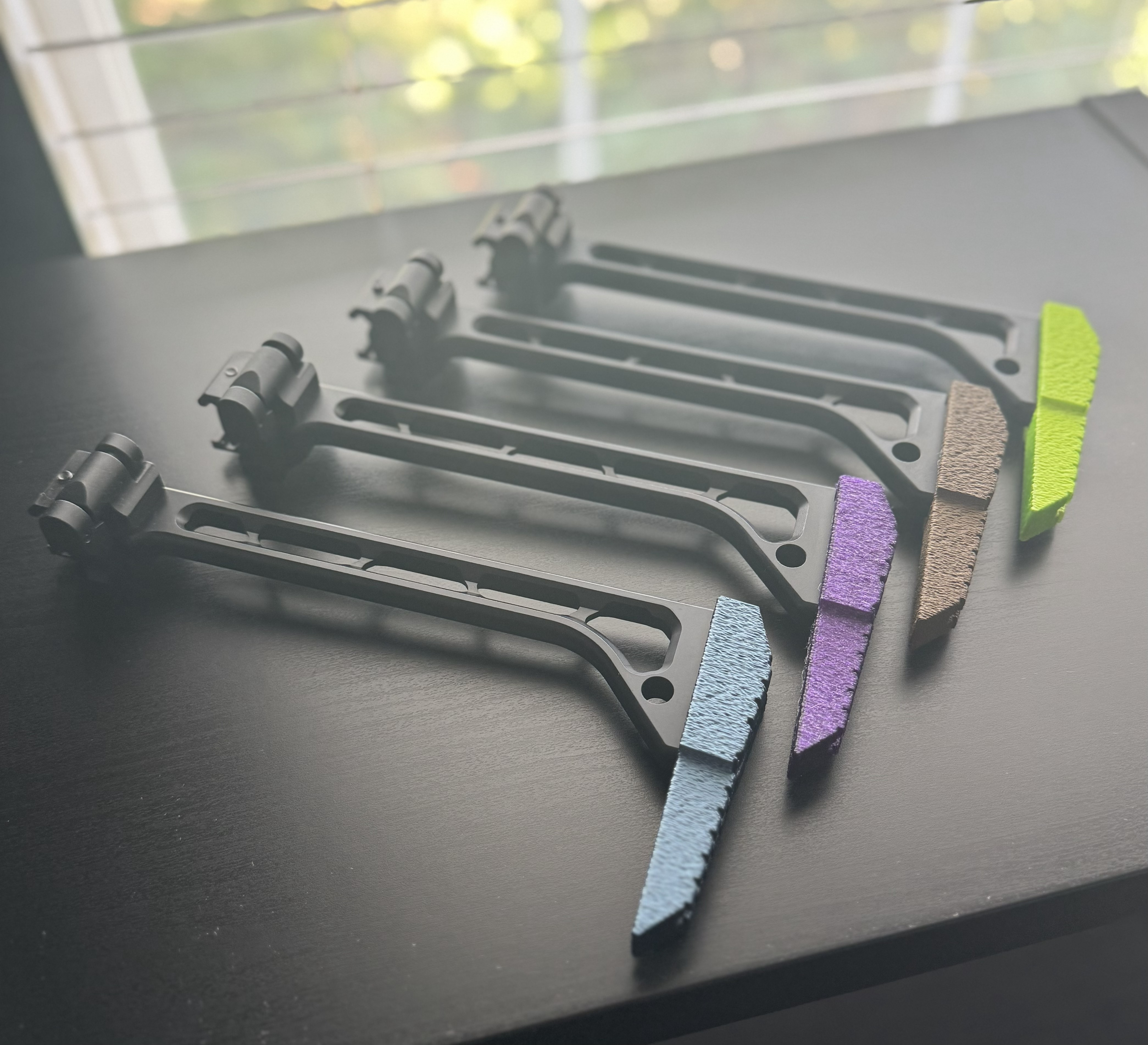 BDG custom stabilizing braces in multiple colors