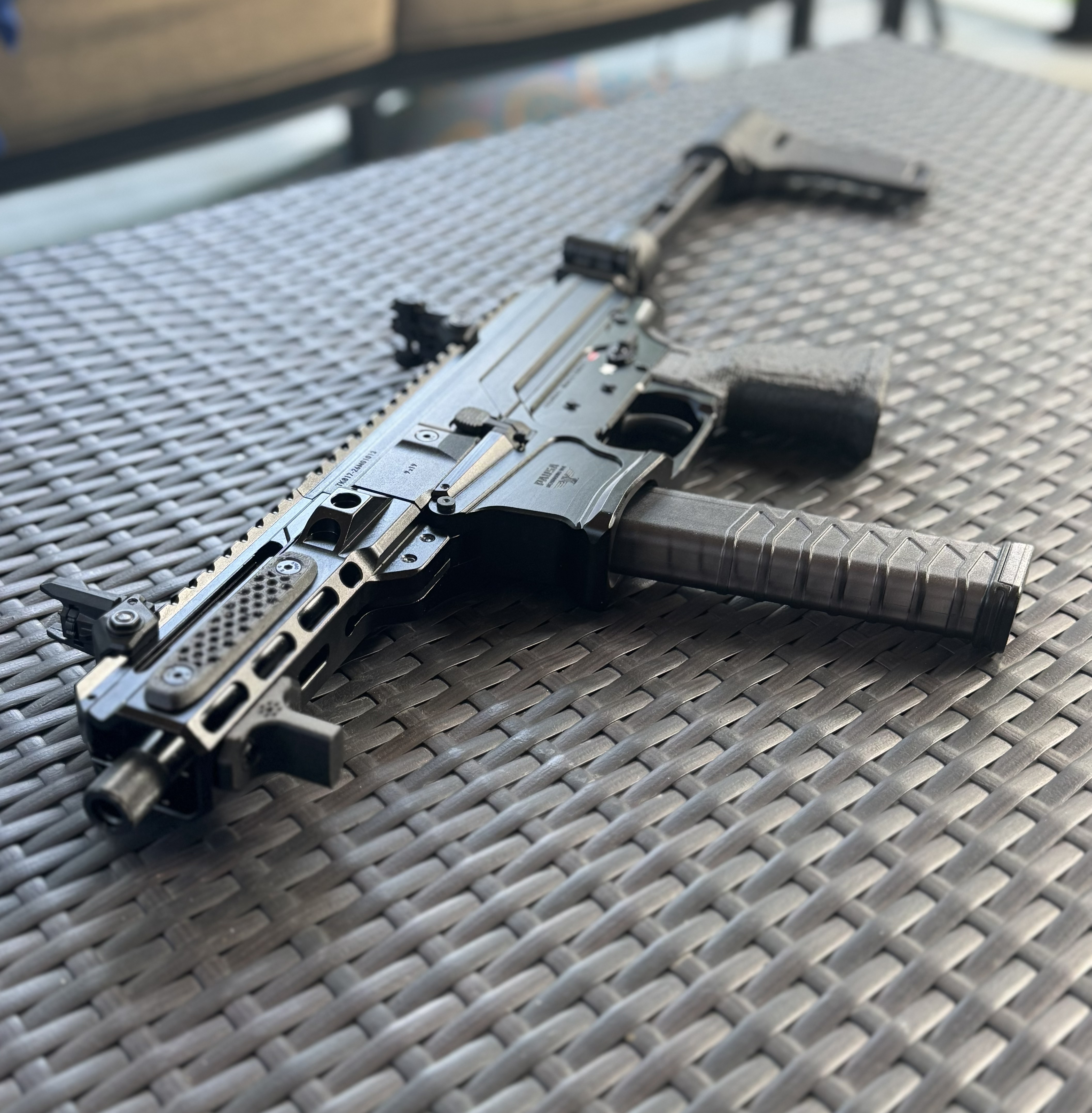 Panzer Arms ARP9 in black — live GunBroker listing